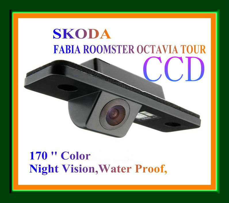 Sharp CCD Special Car Rear View Reverse parking Camera For SKODA 