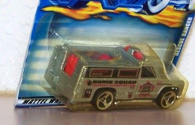 2000 Hot Wheels Rescue Ranger / BOMB SQUAD  