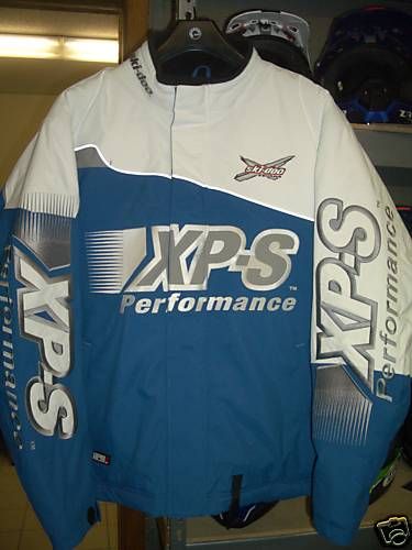 Ski Doo Mens XPS Race replica jacket   Blue   Large  