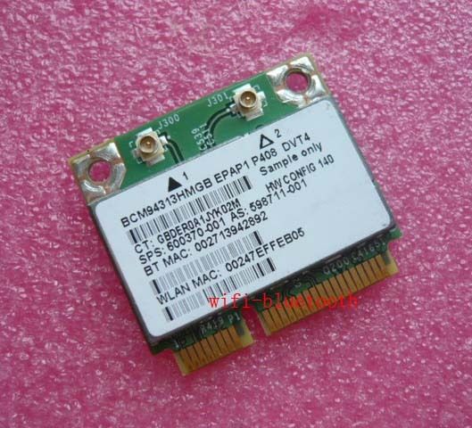 hp bcm4313 802.11n & bcm2070 bluetooth card 600370 001  