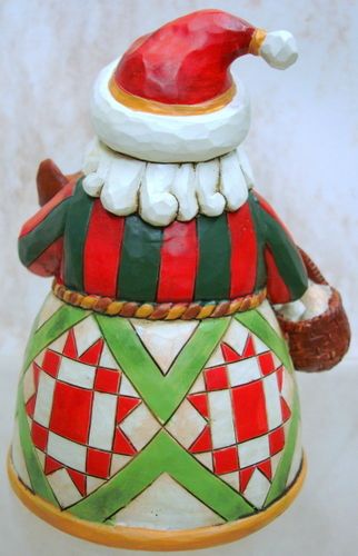 JIM SHORE Christmas Crow About SANTA Rooster 4022914  