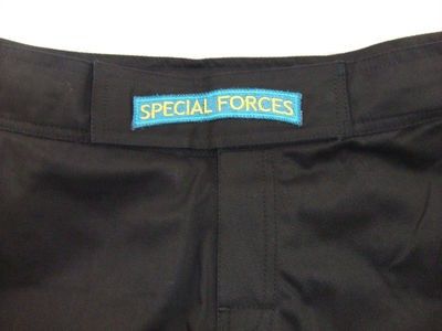 US ARMY SPECIAL FORCES SF COMBATANT MMA PT BLACK BOARD SHORTS FIGHT 