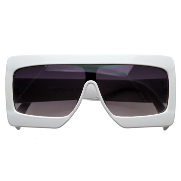 Super Futuristic Large Square Party Novelty Music Video Sunglasses 