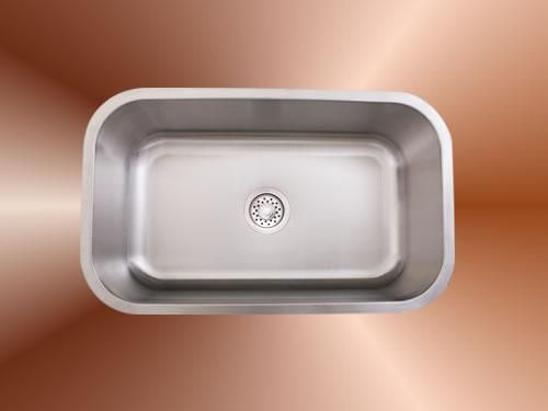 30 Undermount Kitchen Sink Stainless Steel Single Bowl  