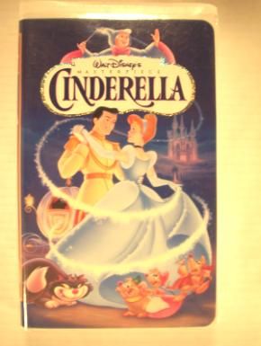 Walt Disney Masterpiece Cinderella VHS Tape 786936526530  