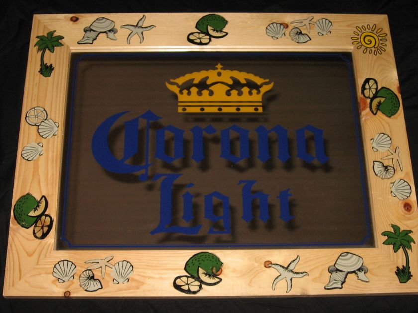  Decoration Frame Cerveza beer sign pub bar game room Man Cave  