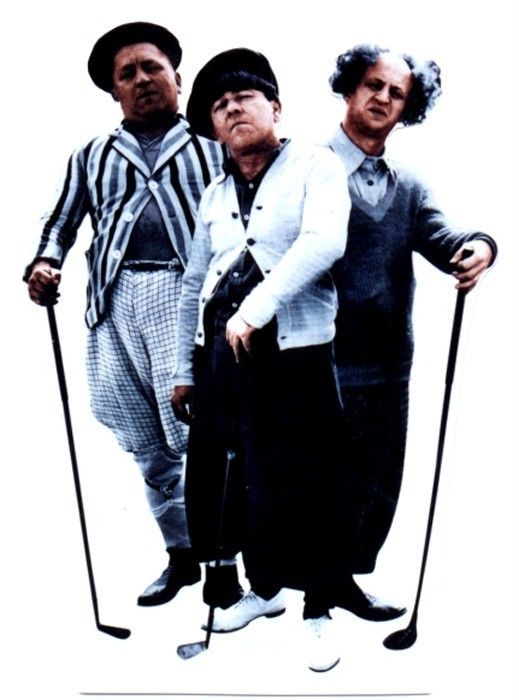 THREE STOOGES Cardboard CUTOUT LIFE SIZE Standup NEW  
