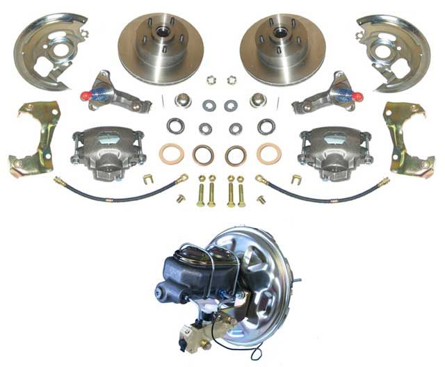 62 67 Nova Front Power Disc Brake Conversion Kit  